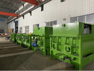 污泥双卧轴搅拌机：高黏度、高湿度物料的混合设备